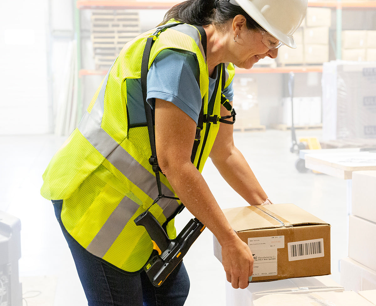 Double Shoulder Harness for all-day warehouse wear