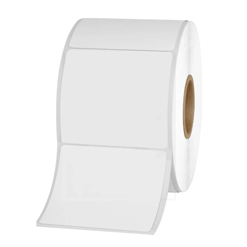 Case of DataWorks 4 x 4 Inch Sticker Labels - Direct Thermal