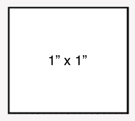 Special Order: Case of Monarch 9800 Small Tag 1" x 1"
