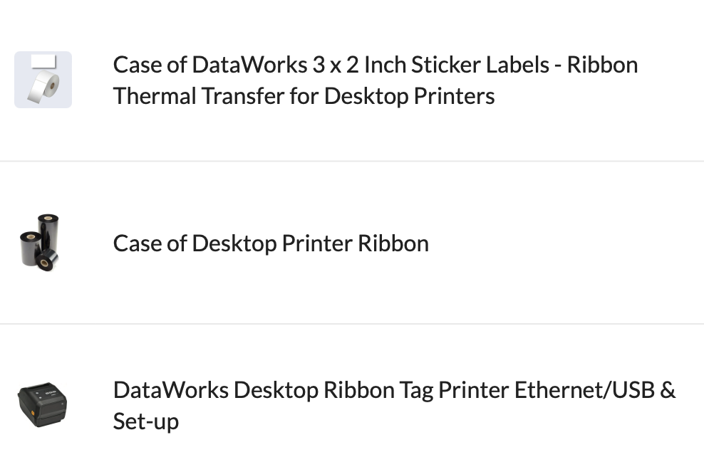 Labelling For Storage Computer Warehouse Rack/Shelves Labeling Bundle – DataWorks