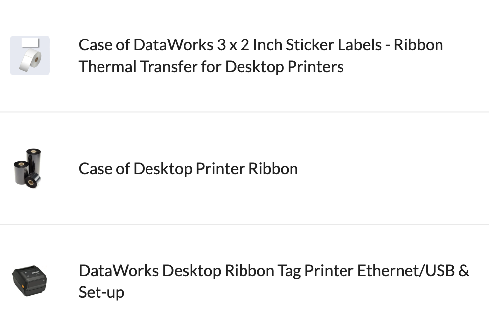 Warehouse Rack/Shelves Labeling Bundle